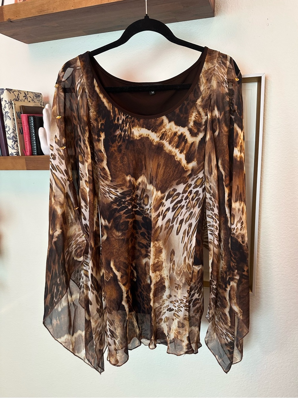 Animal-Print Women’s Top/Mini Dress